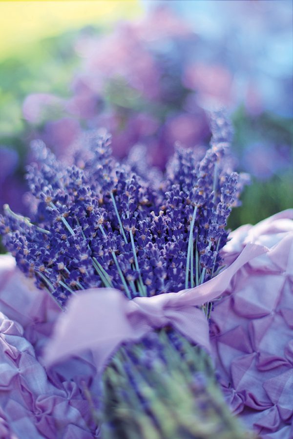 Lavendelblüten im Leinensäckchen – Bild 3